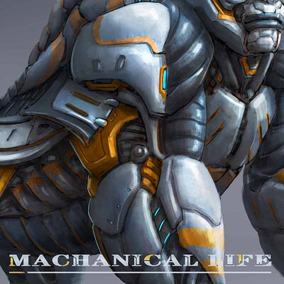 ArtStation - Mechanical gorilla