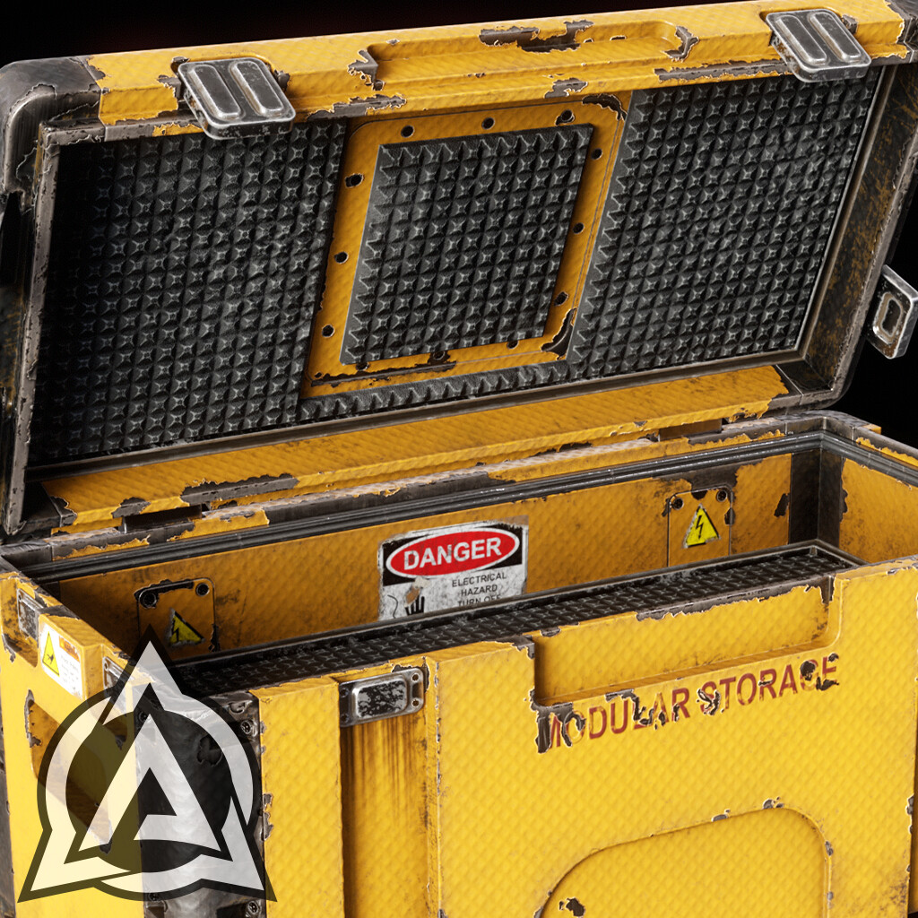 ArtStation - Drop Crate (Asteros)