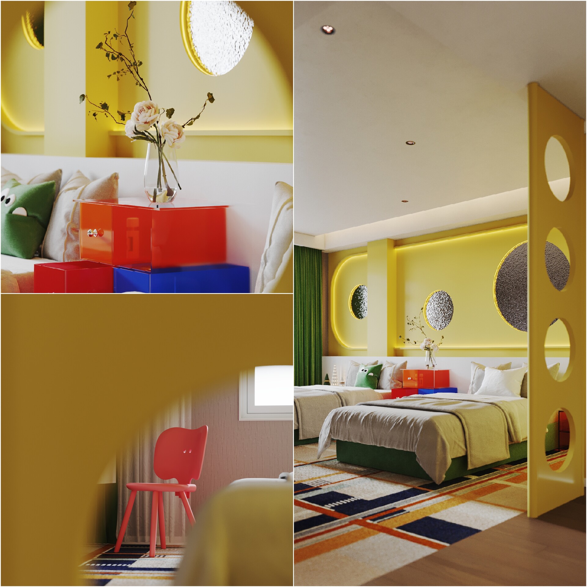 Children's room design 07