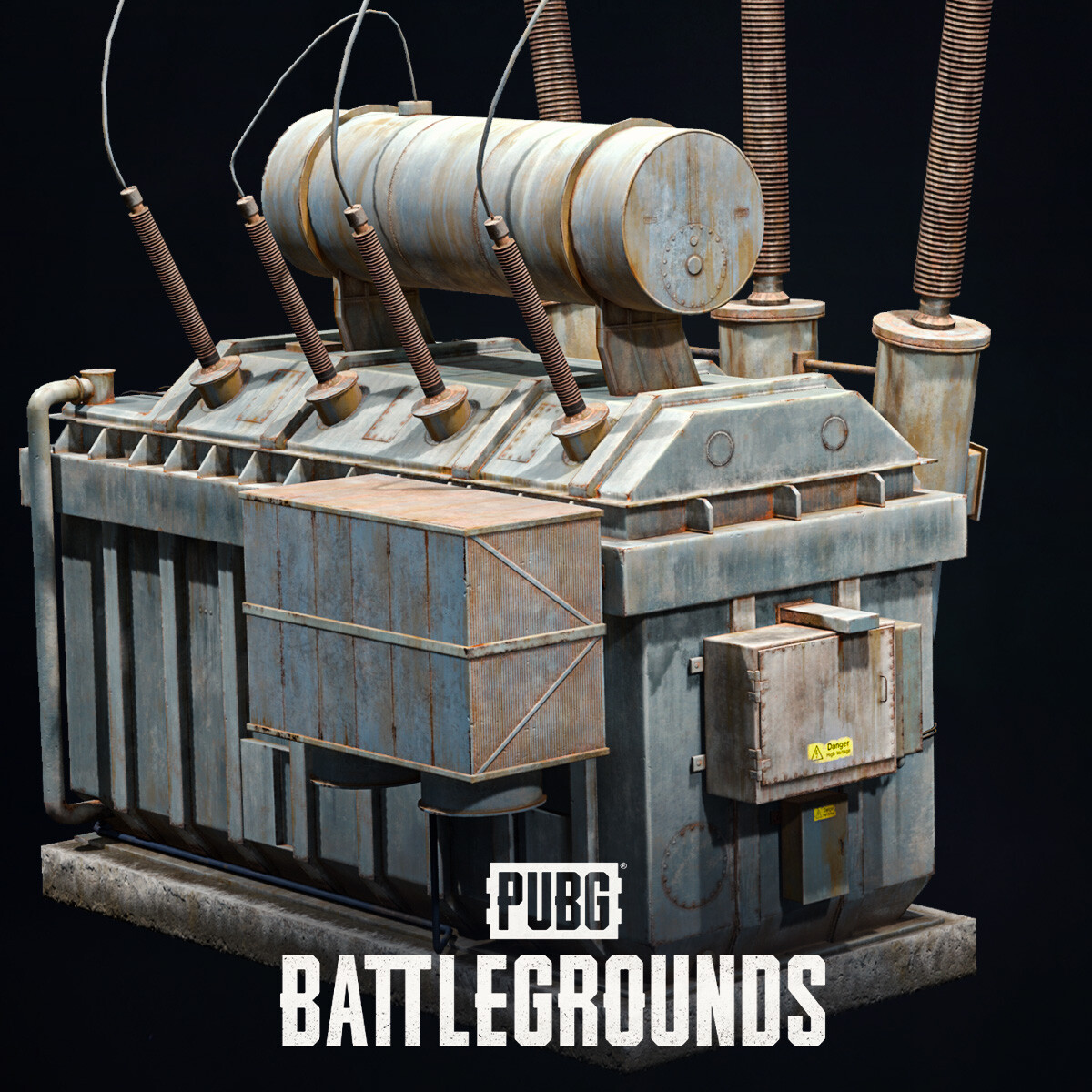  PUBG-Battlegrounds - 3D Props set-07