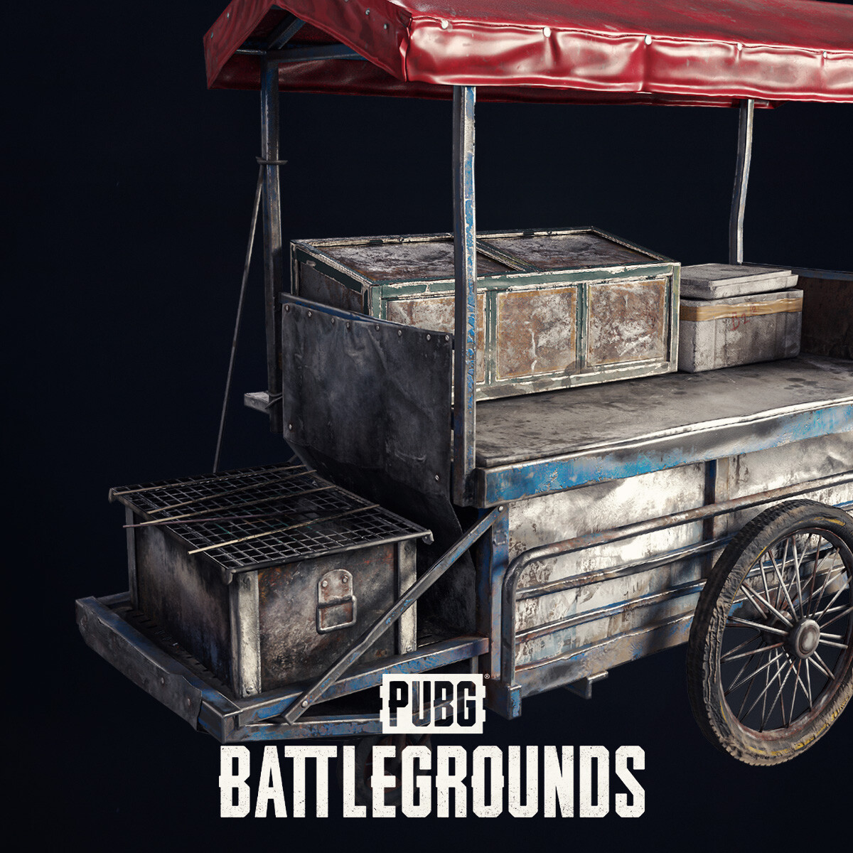  PUBG-Battlegrounds - 3D Props set-15