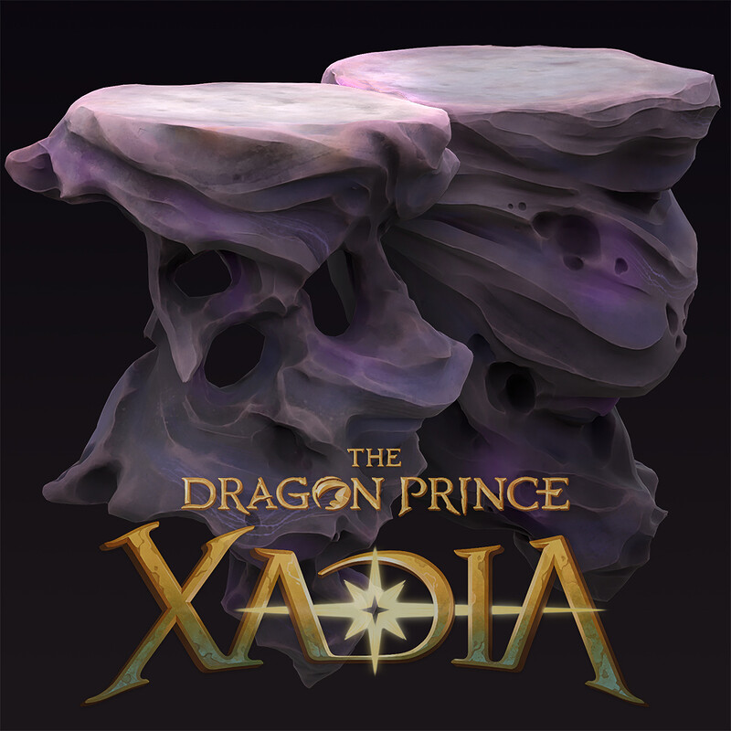 The Dragon Prince: Xadia - Sky Region Rocks