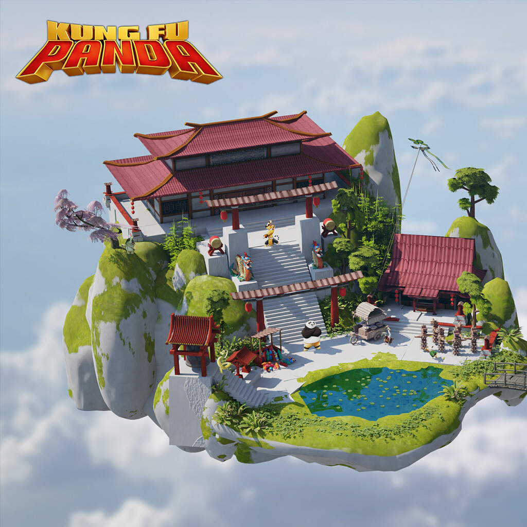 ArtStation - Dreamworks roblox mobile game pitch