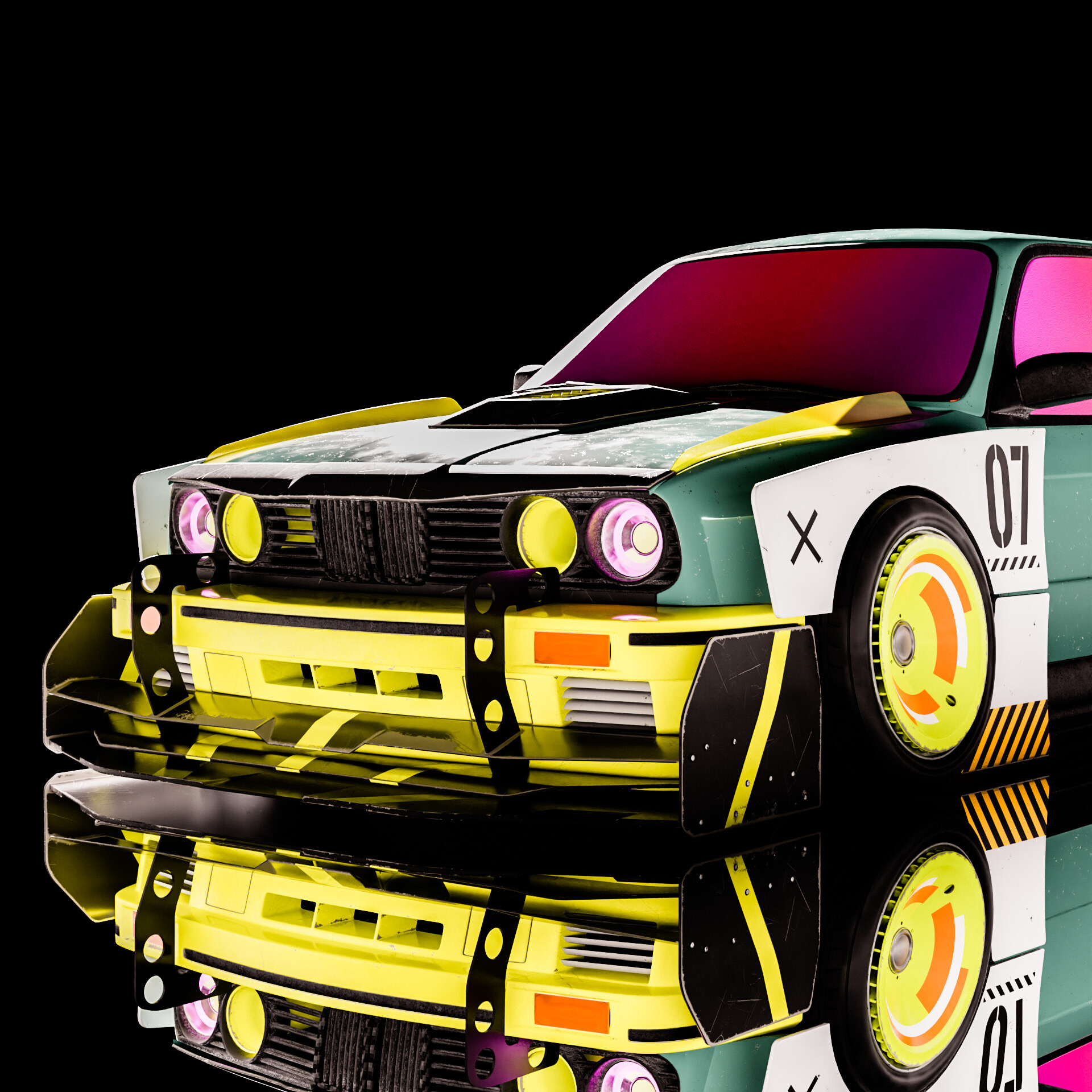 ArtStation - BMW M3 E30