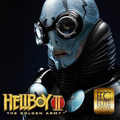 Abe Sapien Life-Size Bust