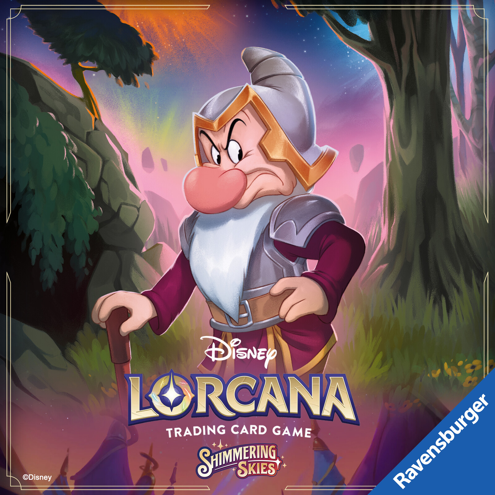 Disney LORCANA TCG - GRUMPY Skeptical Knight - SET 5 Shimmering Skies