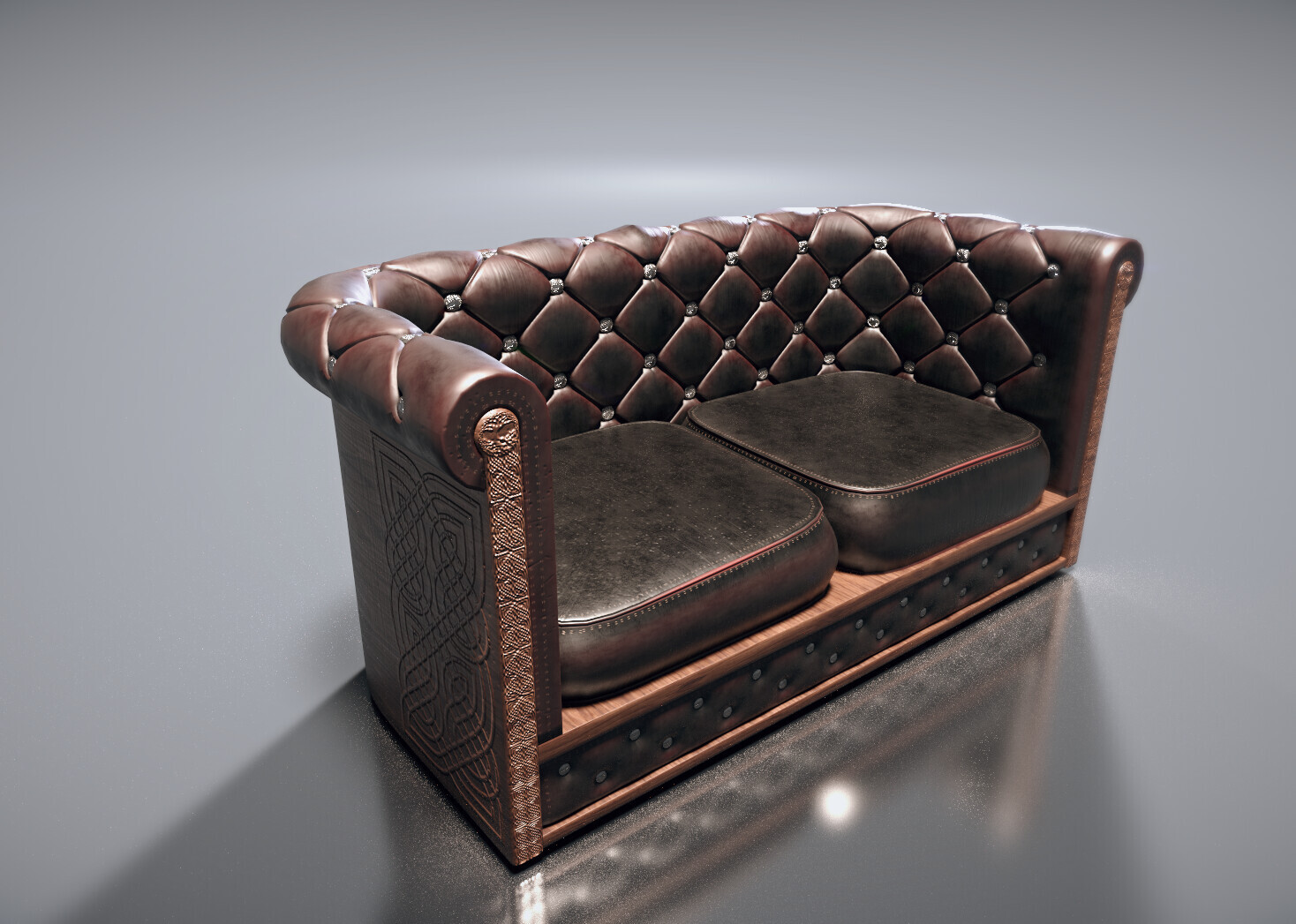 ArtStation - Leather Couch