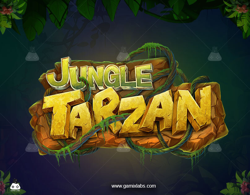 ArtStation - Jungle Tarzan Slot Theme Art - Jungle Adventure with Gamix ...