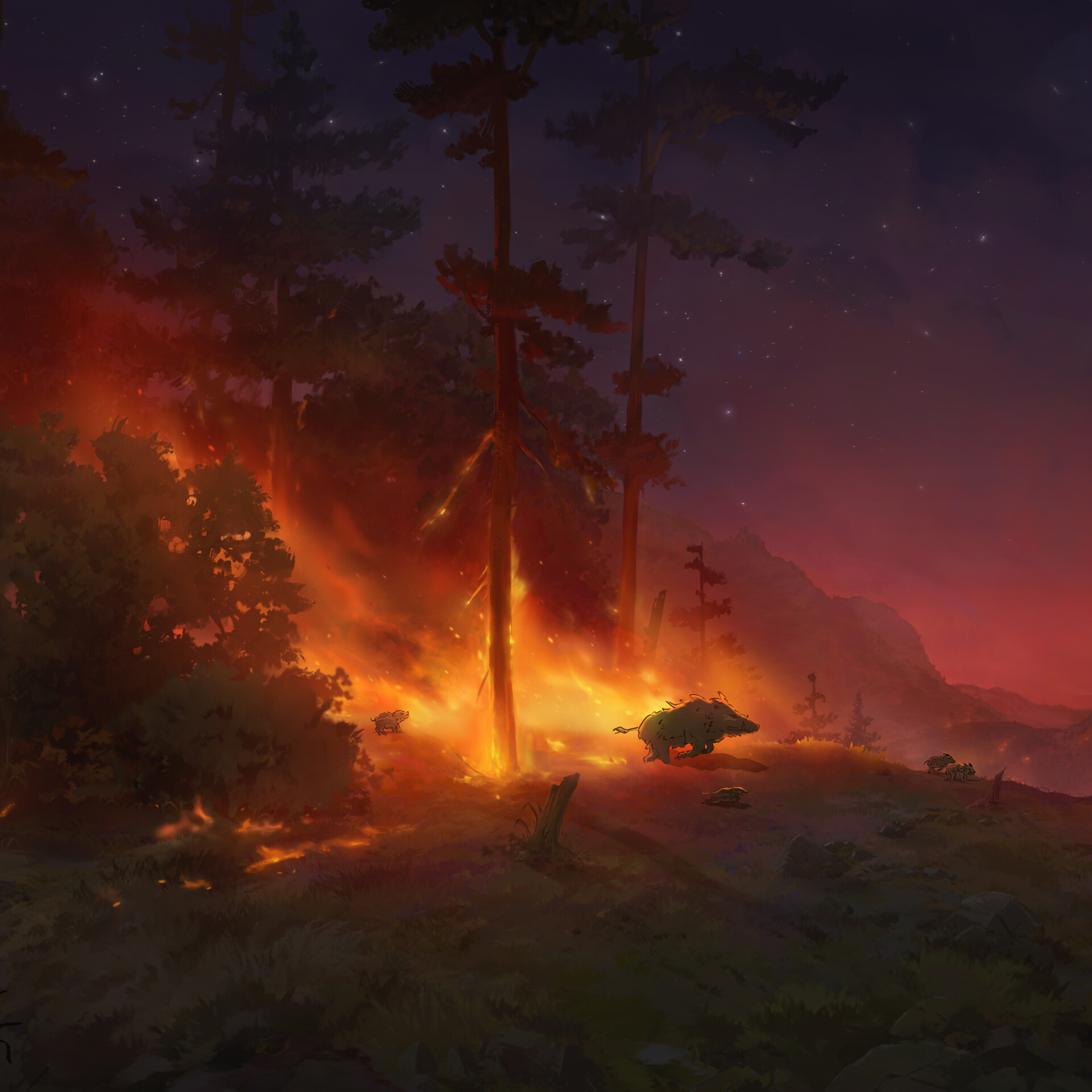 ArtStation - Wildfire