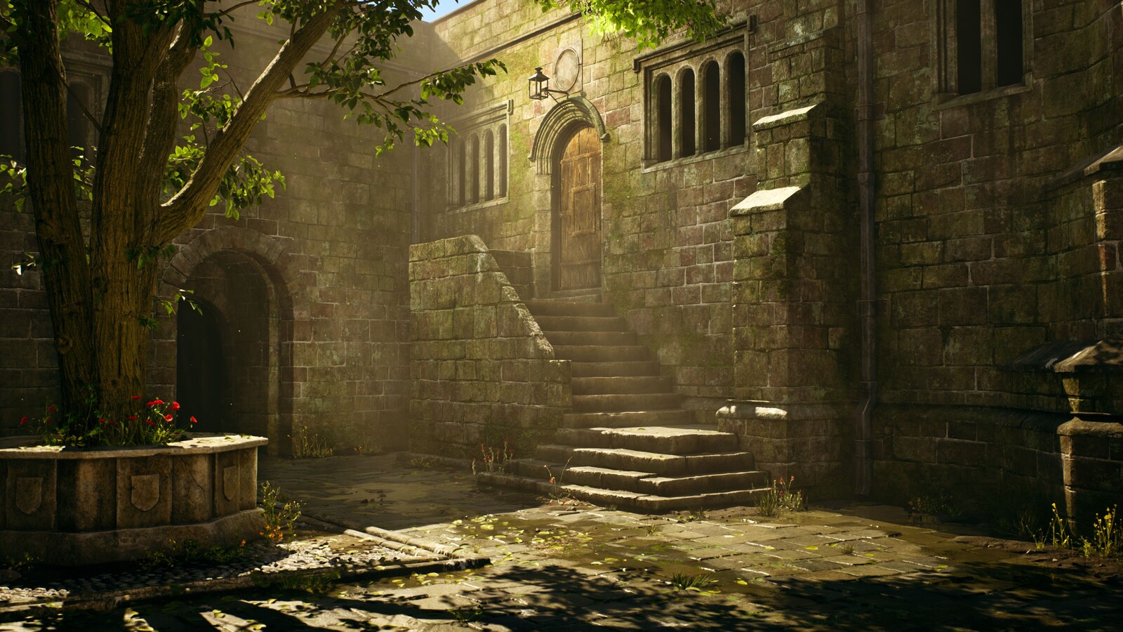 Castle Courtyard - Unreal Engine 5