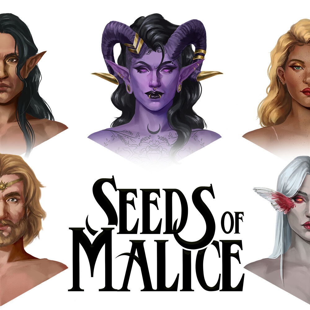 ArtStation - Seeds Of Malice - Character Portraits