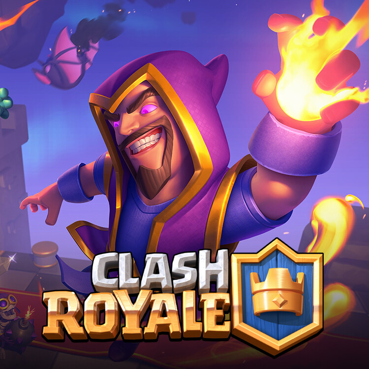 ArtStation - Clash Royale | Wizard Evolution Key Art