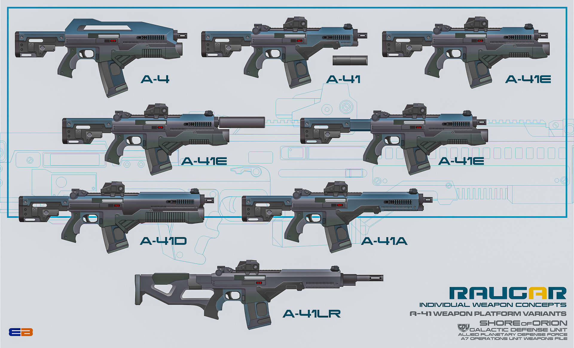 ArtStation - Weapon Profile 05