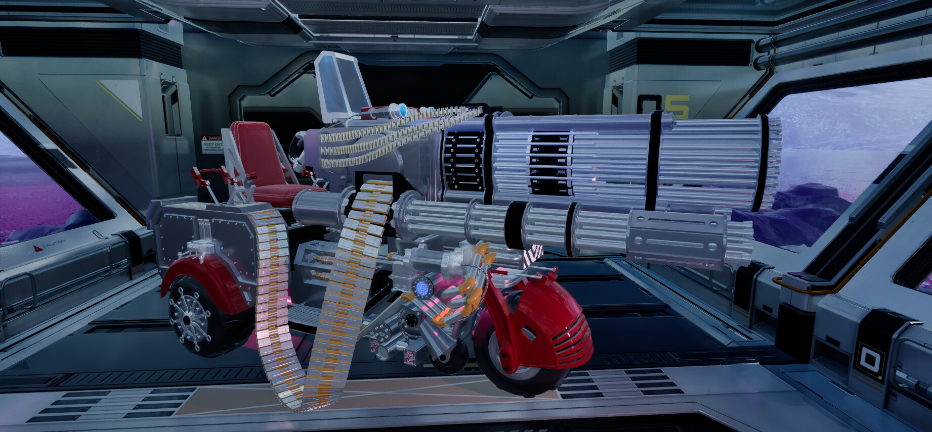 ArtStation Animal Movie Machine Gun