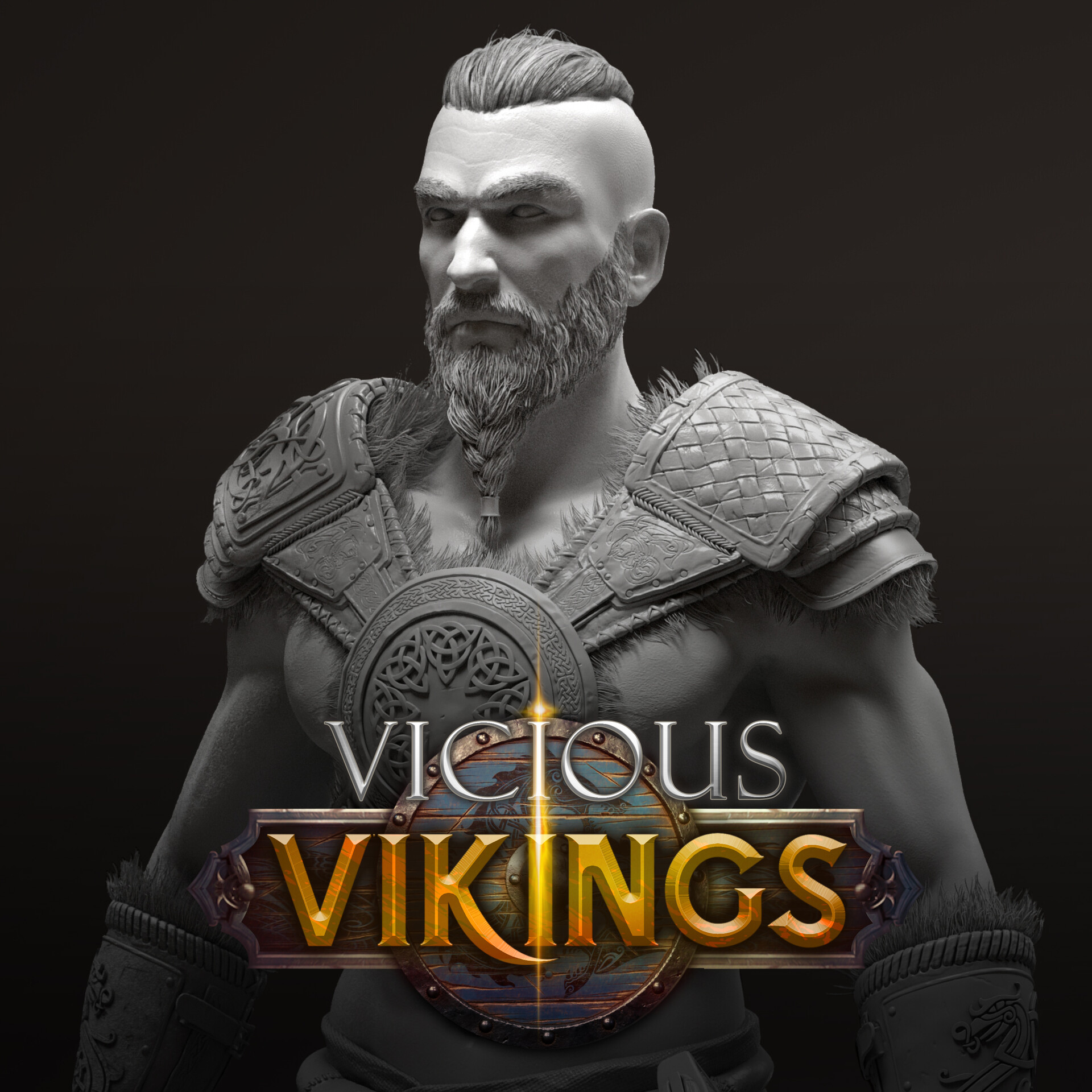 ArtStation - Berserker - Highpoly Showcase - Vicious Viking (Realistic ...