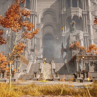 Elden Ring Leyndell Royal Capital Gate in Unreal Engine 5 