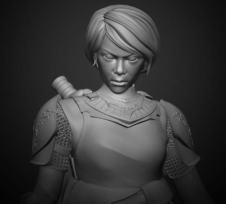 ArtStation - Baldur's Gate 3 Study - Custom Character