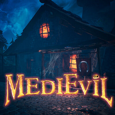 ArtStation Medievil Remake The Sleeping Village - Main Image