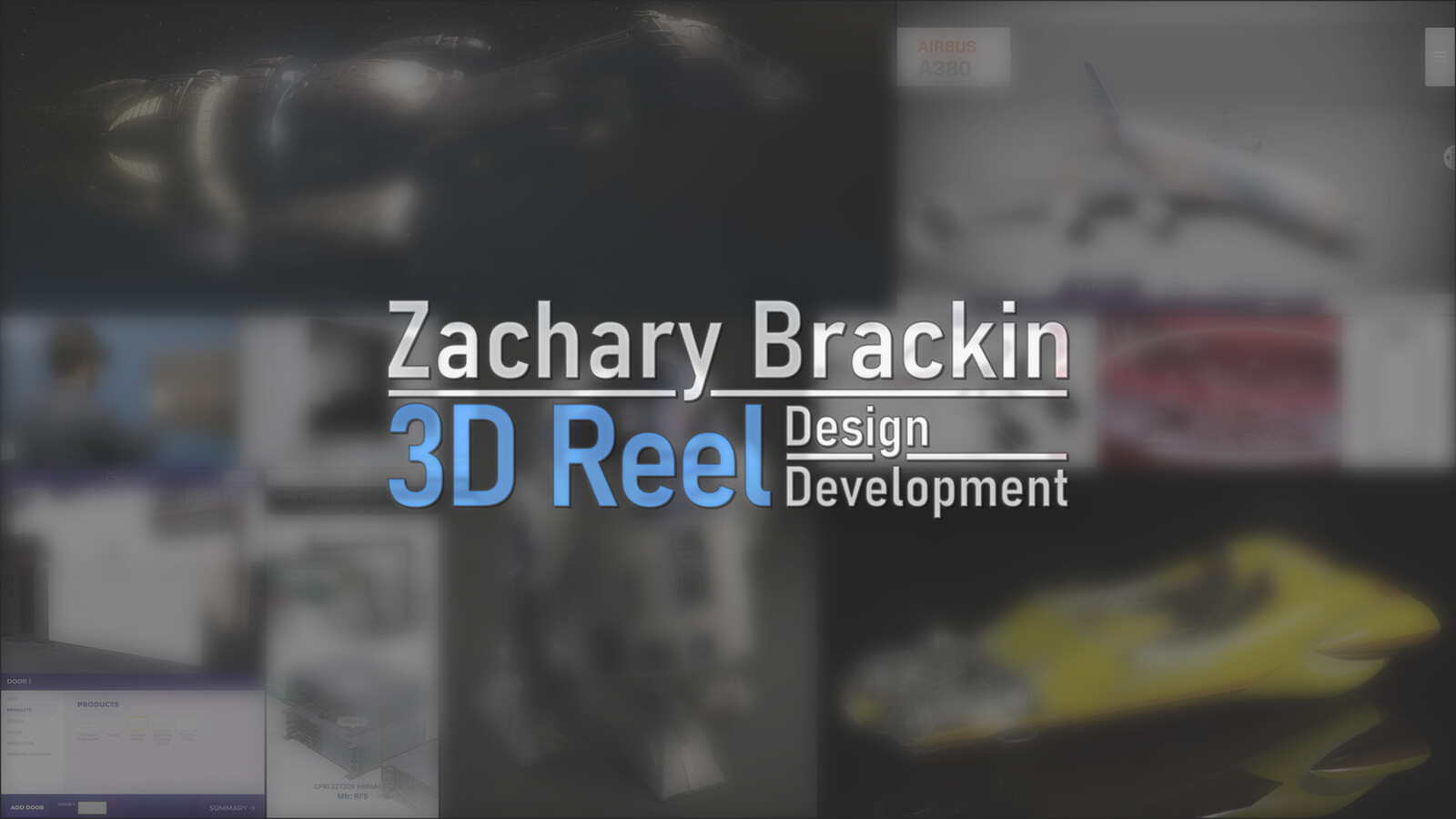 Zachary Brackin Demo Reel 2024