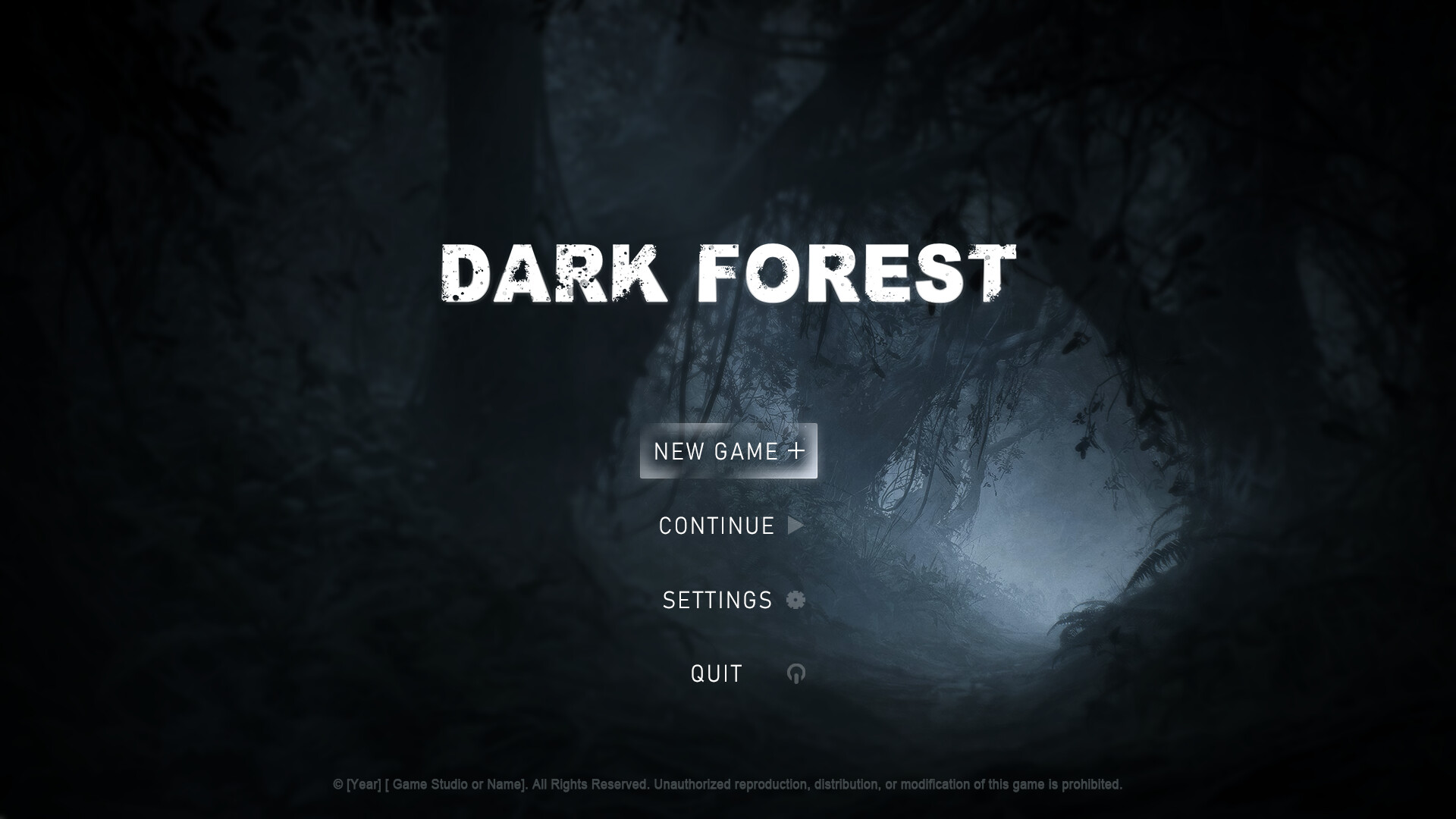 ArtStation - DARK FOREST UI UX Design with Guidlines and wireframes ...