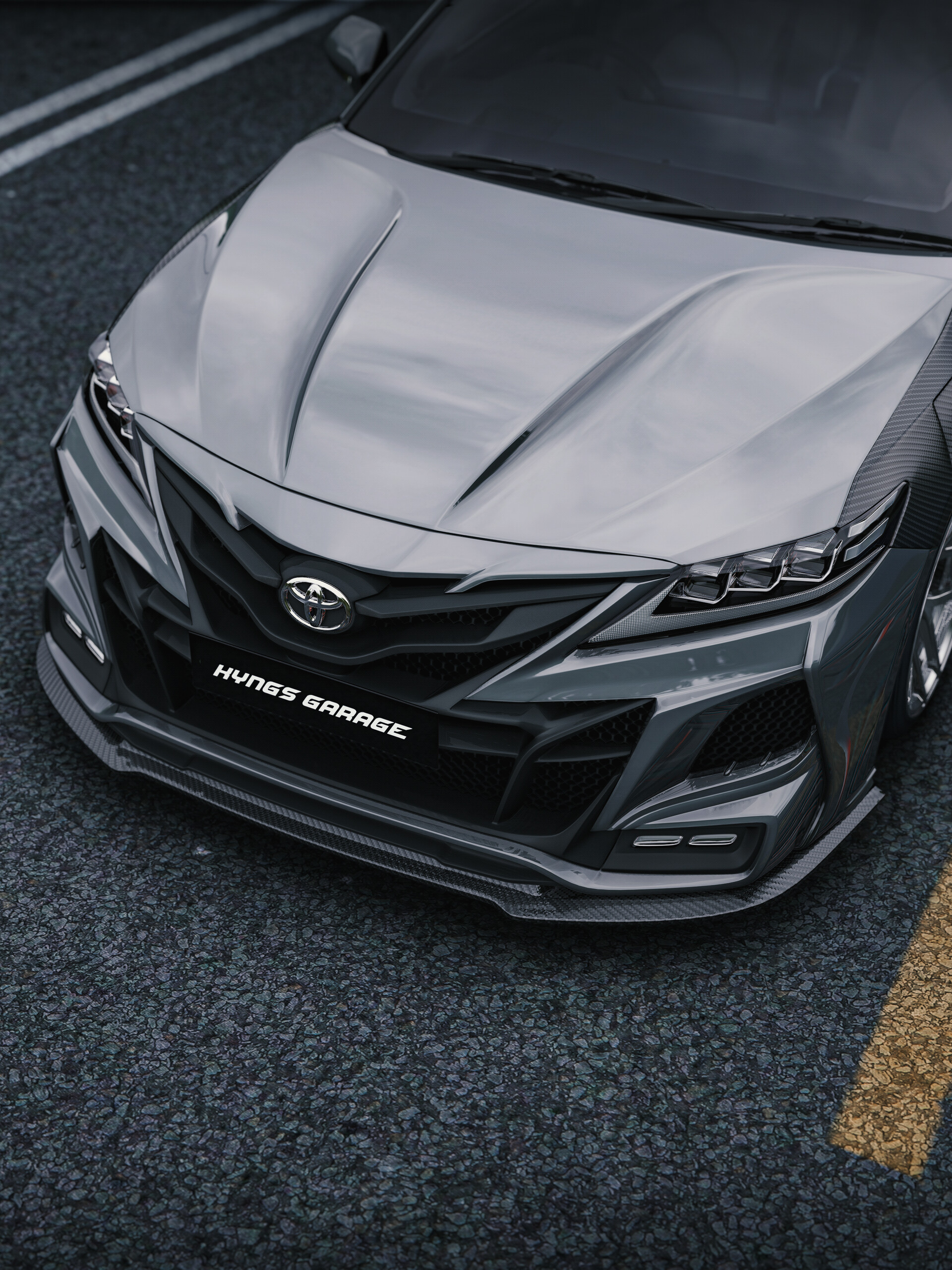 Artstation Toyota Camry Xv70 Khann Bodykit