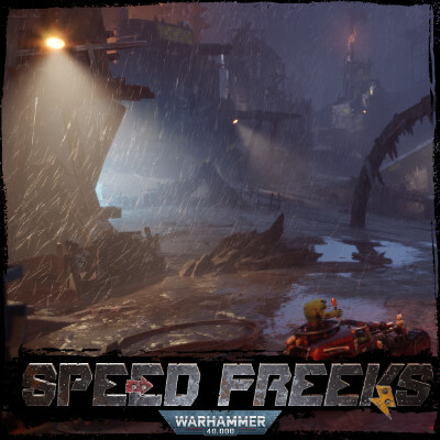 Warhammer 40.000: Speed Freeks - Tech Art Feature Highlight: Rain Post-Process