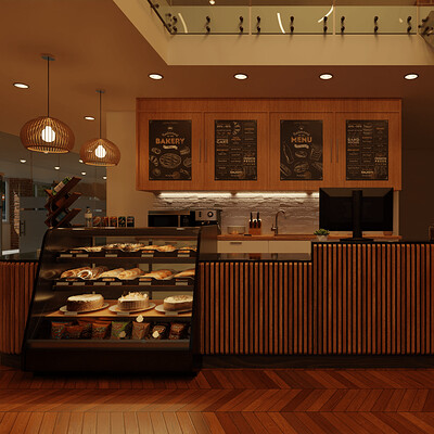 STAY Cafe Interior Viz