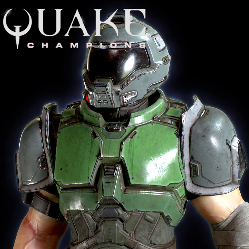 ArtStation - Quake Champions - Doomguy