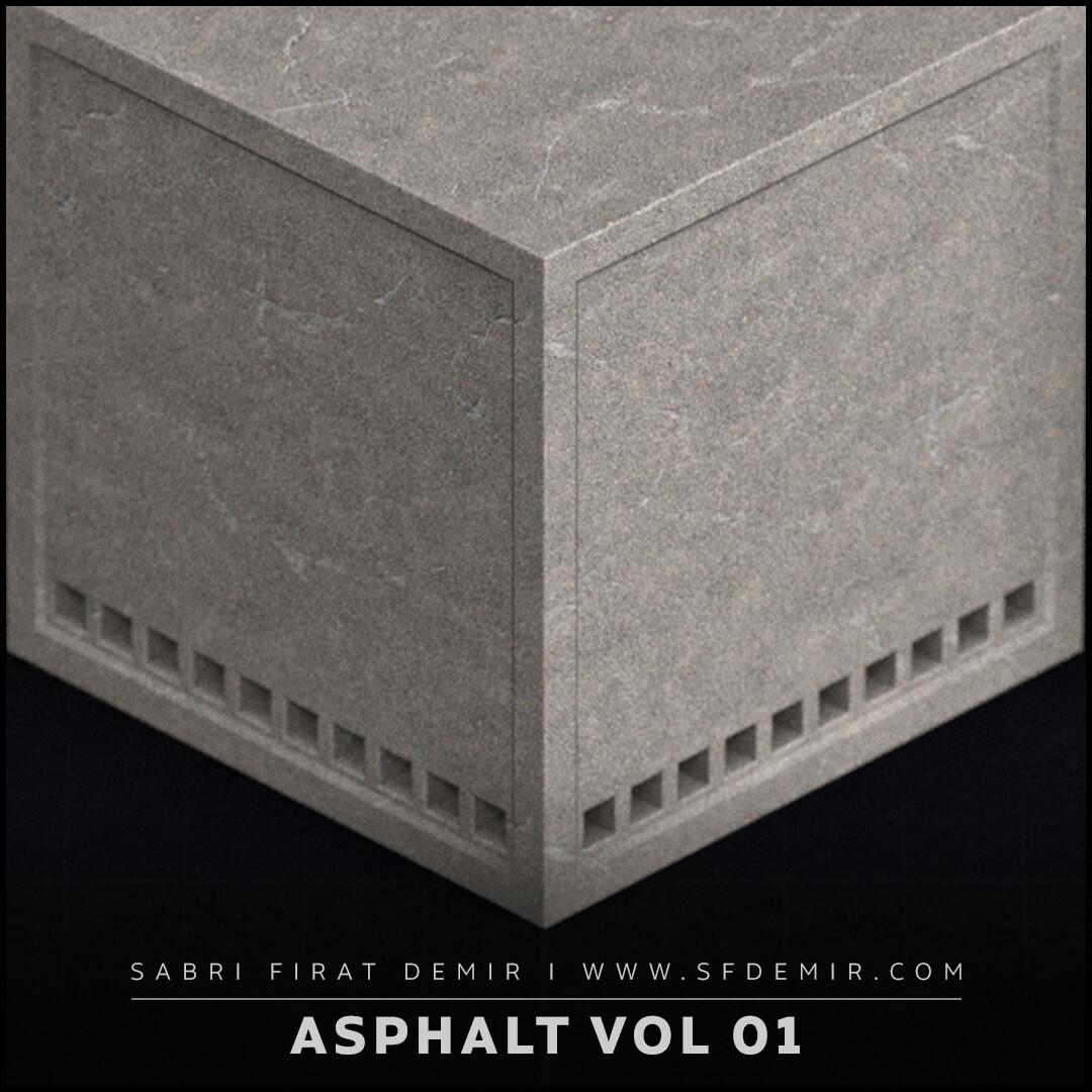 Asphalt Material Pack Vol 01