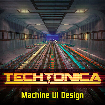 Techtonica - Machine UI Design