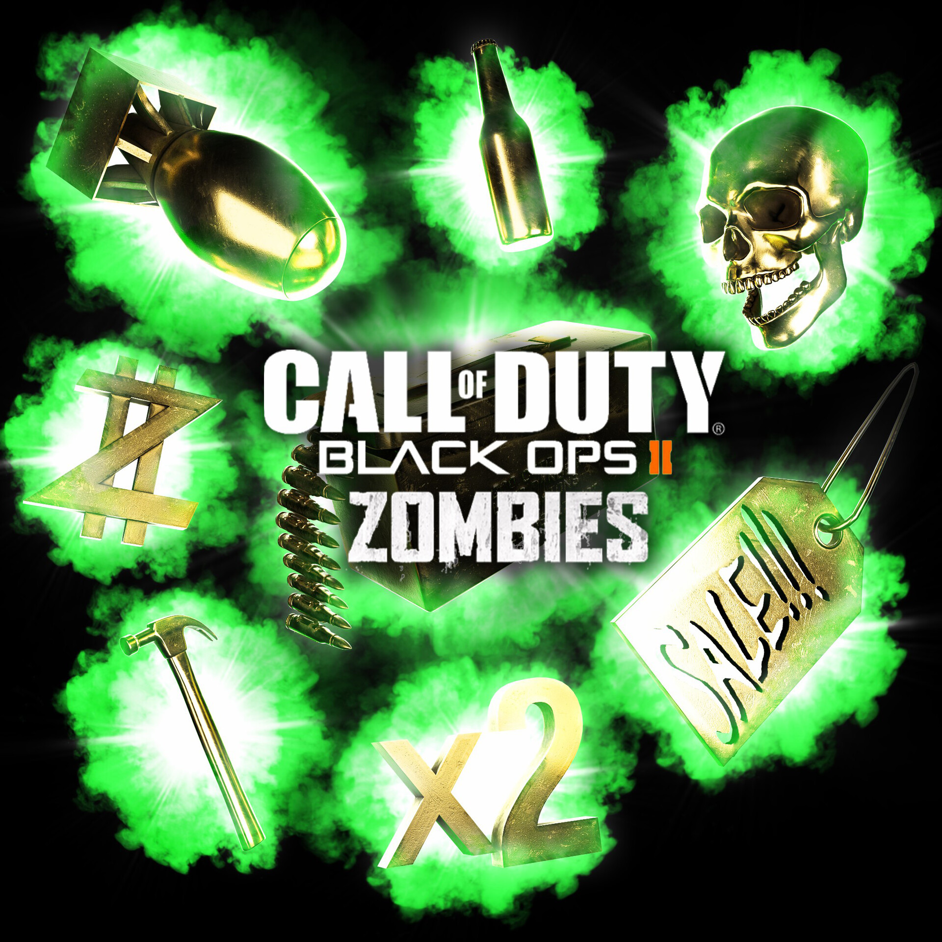 ArtStation Call of Duty Black Ops II Zombies PowerUps