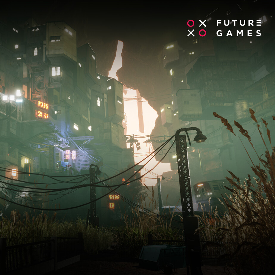 ArtStation Droid Cave City Environment in Unreal Engine 5