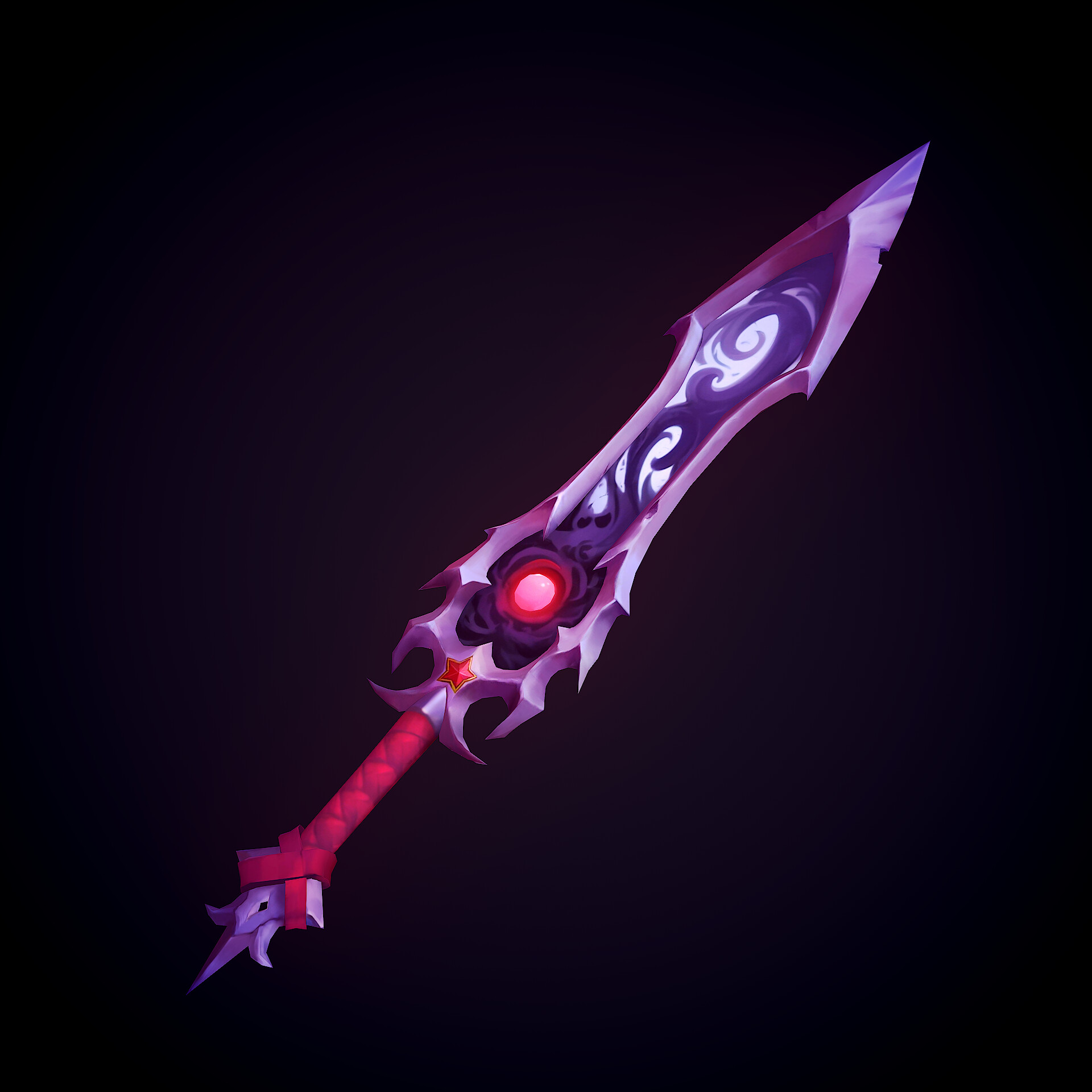 ArtStation - Stylized Soulblade of the Arcane Rift