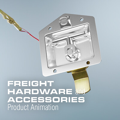 Freight Hardware Product Animation