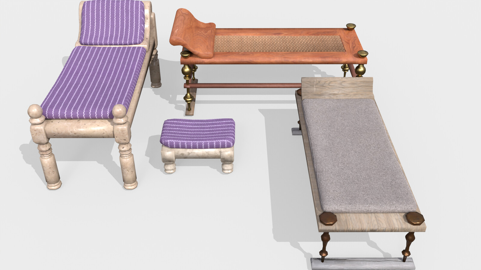 Roman furniture: couch pack