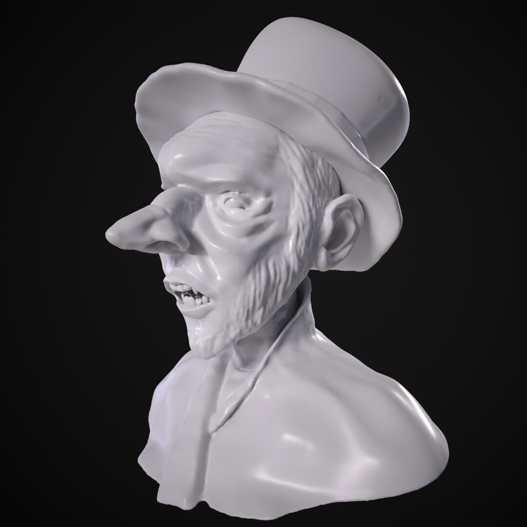 Mr. X bust