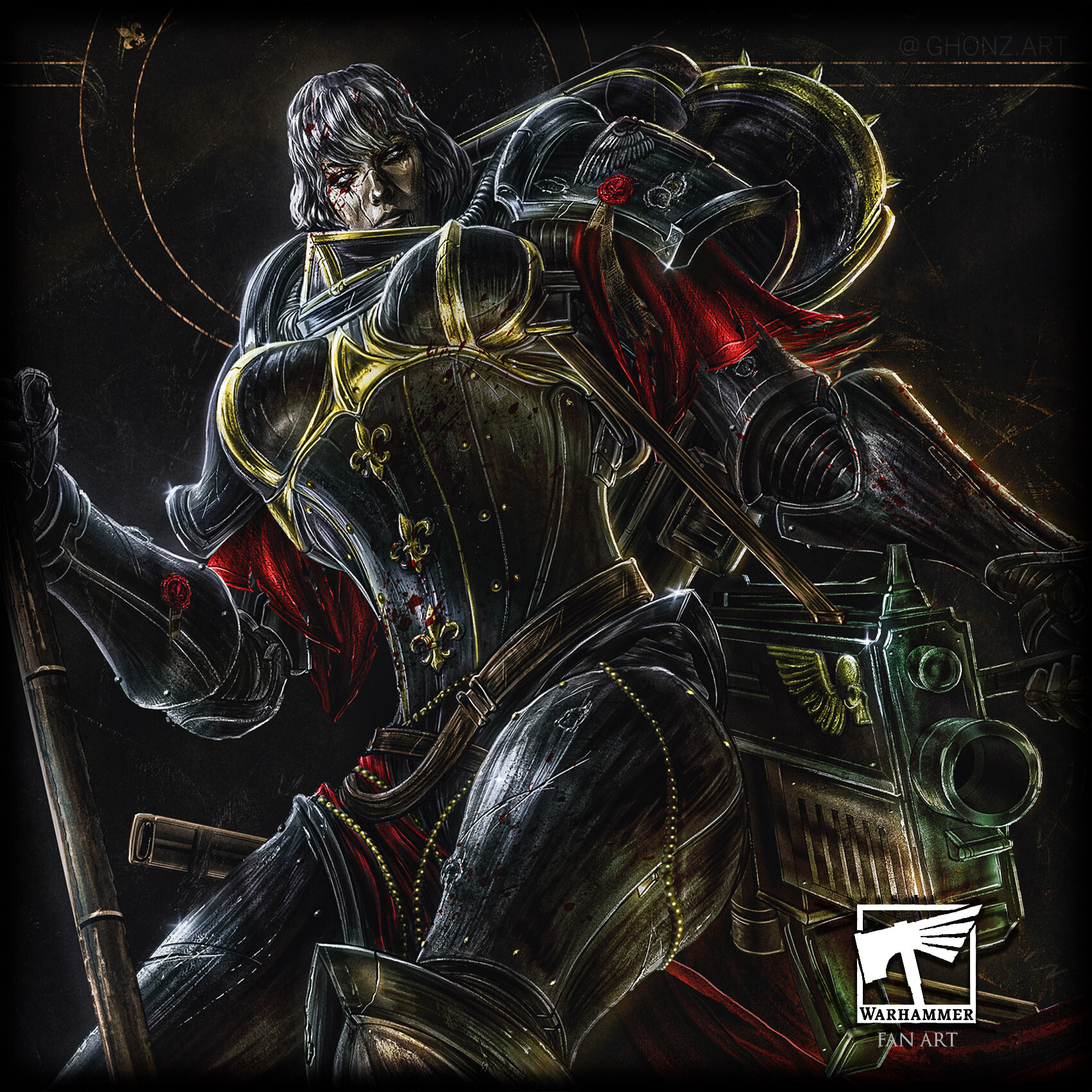 ArtStation - Sister of Battle / Adepta Sororitas WH40K