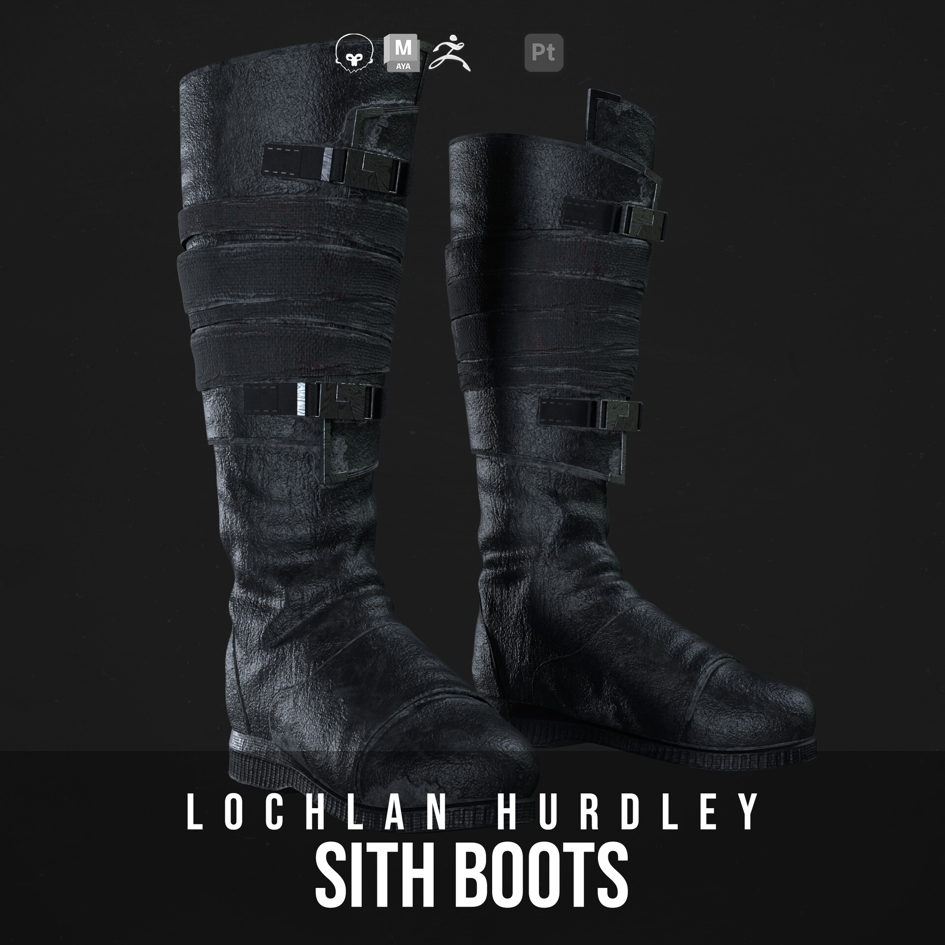 ArtStation - Sith - Boots