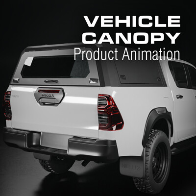 Vehicle Canopy Product Animation