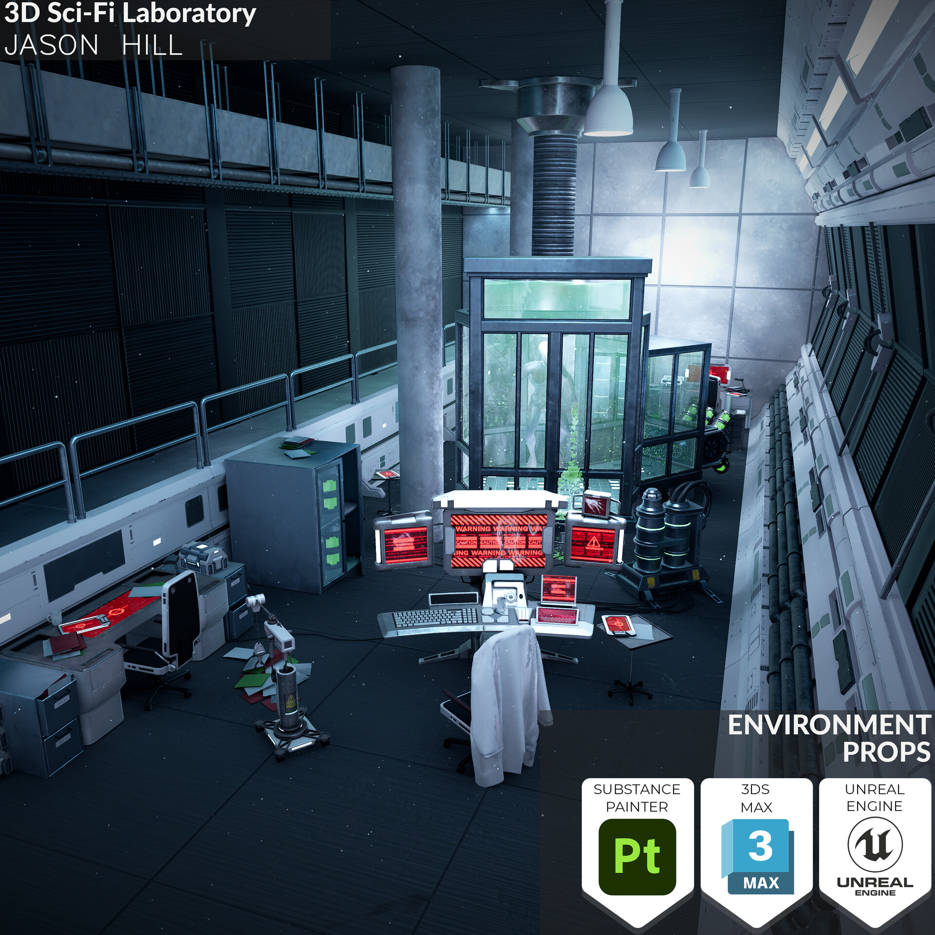 ArtStation - Sci-Fi Laboratory