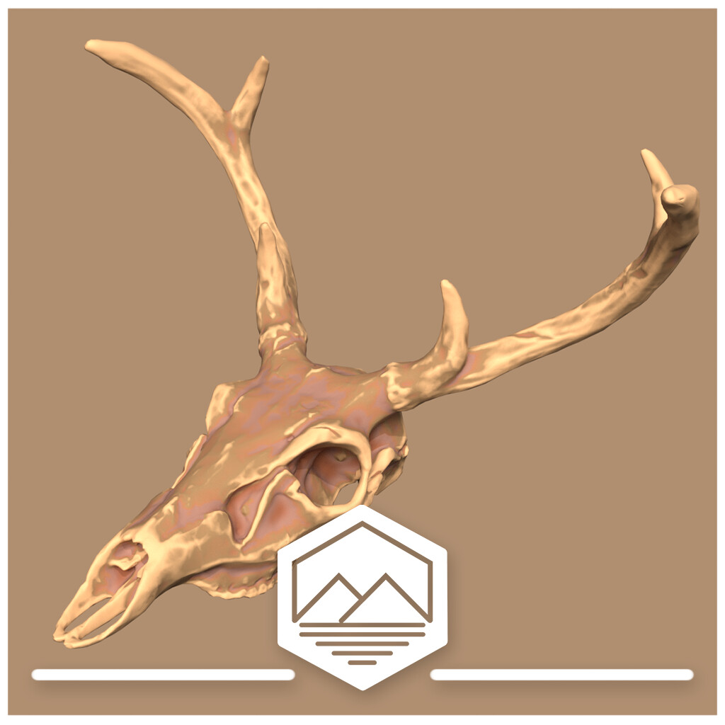 Project Titan: Titan Deer Skull - for Marshland & Desert