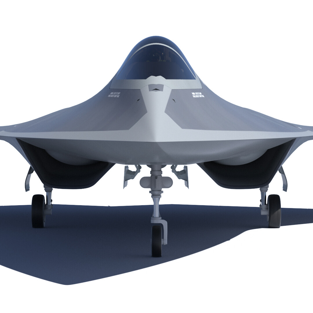 FX sixth-generation concept fighter aircraft - Animation