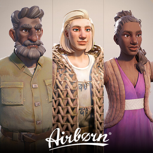 Airborn Showcase - Background Characters