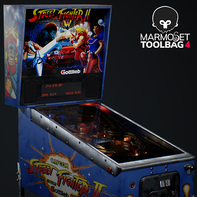 Street Fighter II Pinball Machine