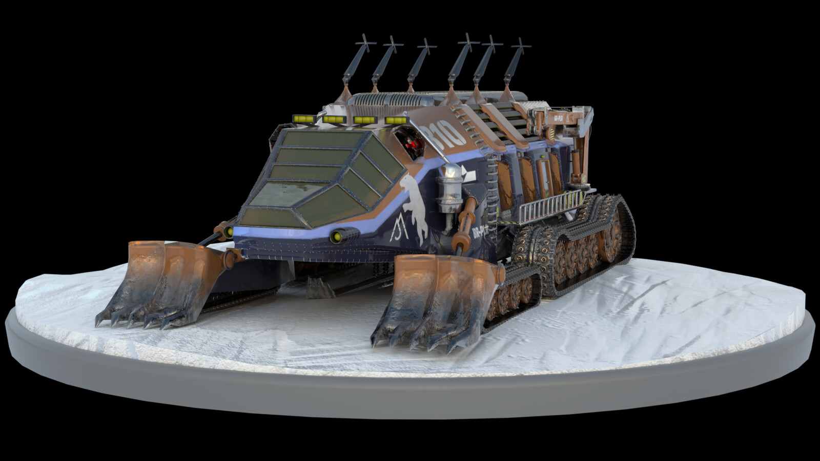 BR-PLR (All Terrain Polar Research Vehicle)