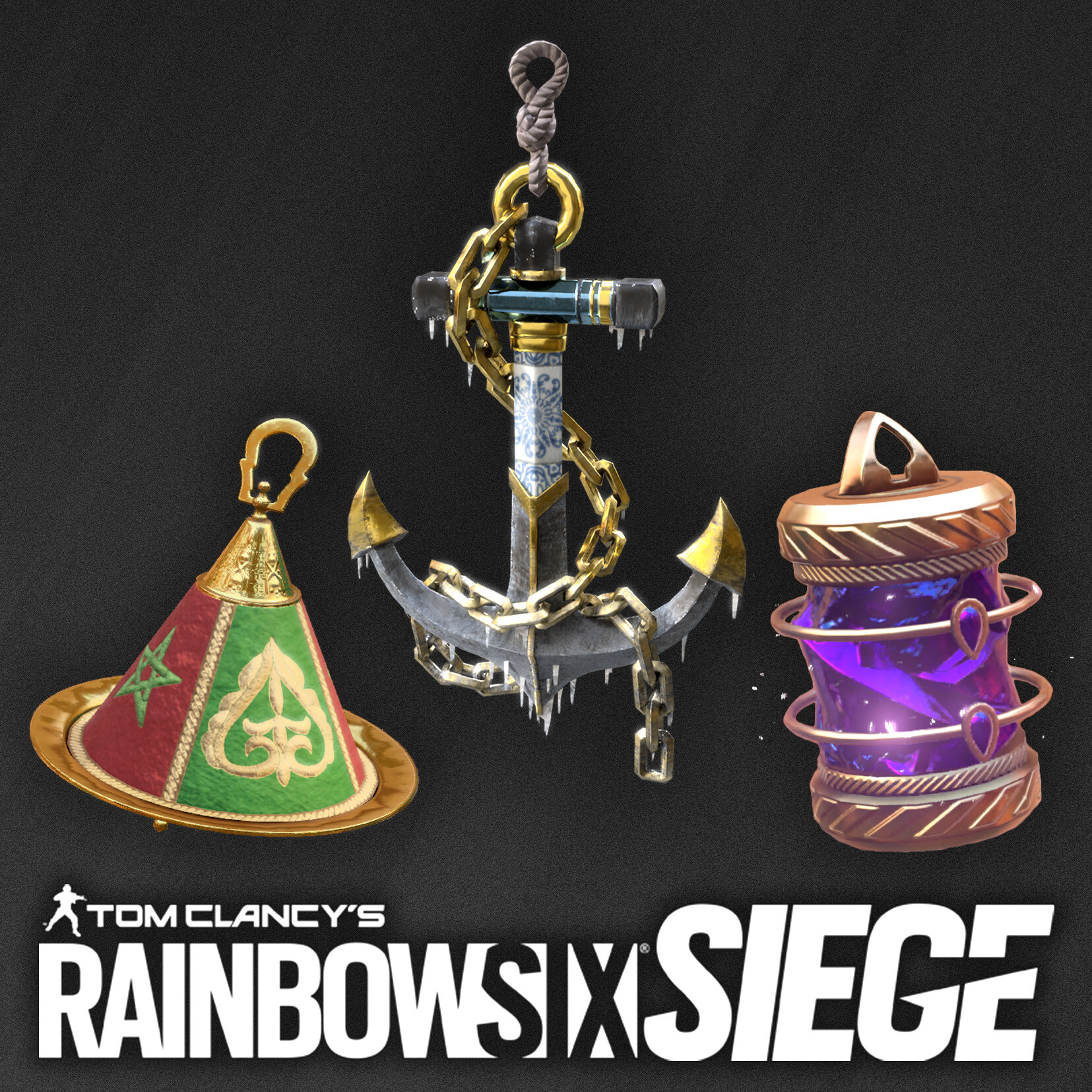 ArtStation - Rainbow Six Siege Charms