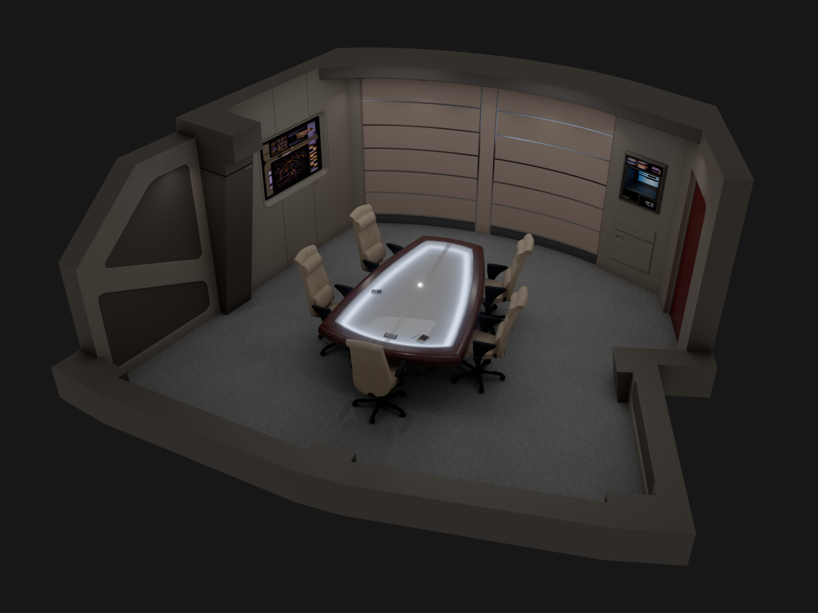 USS Yeager - Deck 01: Briefing Room