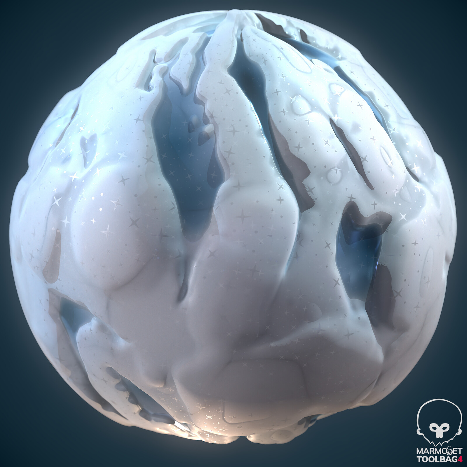 Frosthölm Snow Icebergs Cartoon