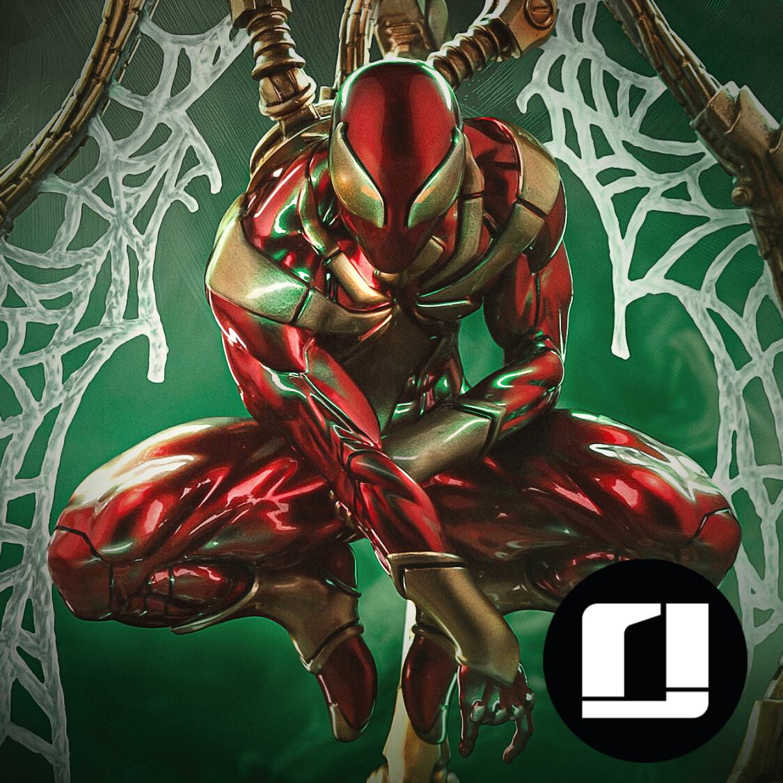 ArtStation - Iron Spiderman - CCXP 2024 Exclusive Art Scale 1/10