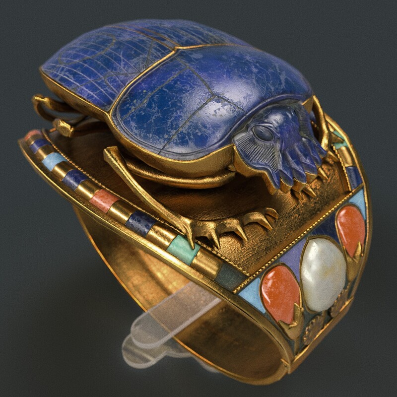 Tutankhamun’s Scarab Bracelet
